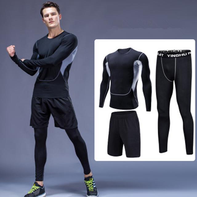 Men Compression Sportswear Suits