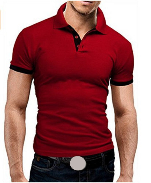 Casual Short-sleeved Men T-shirt