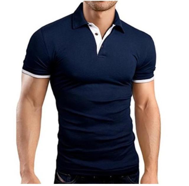 Casual Short-sleeved Men T-shirt