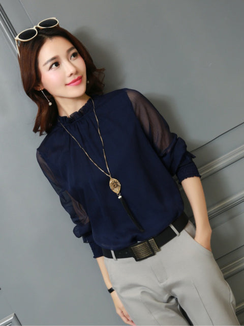 Elegant Lady Casual Blouse