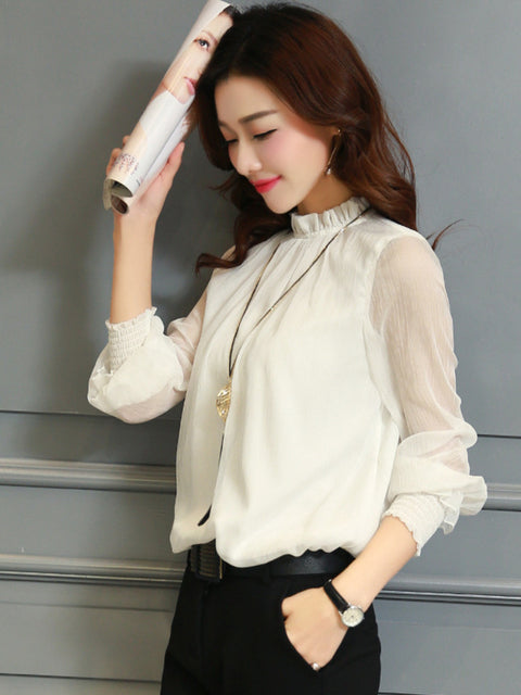 Elegant Lady Casual Blouse