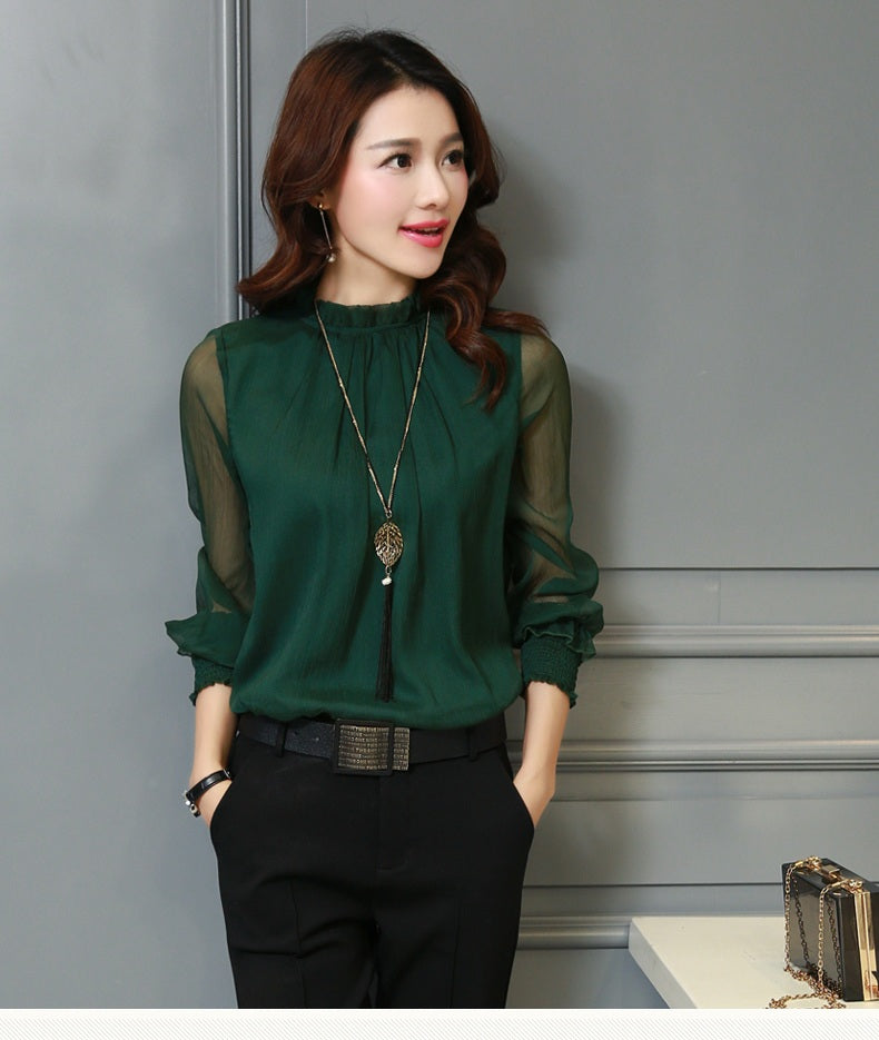 Elegant Lady Casual Blouse