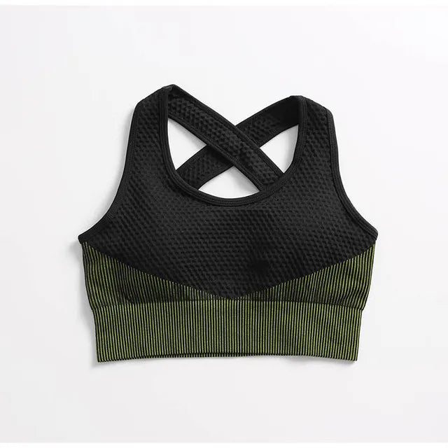 2/3Pcs Seamless Yoga Set Gym Fitness Clothing Women Yoga Suit Sportswear Female Workout Leggings Top Sport Clothes Training Suit