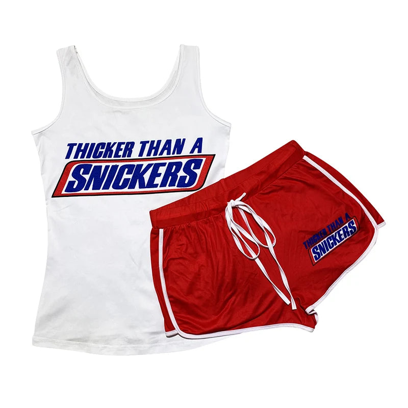 Women's Shorts Sets Tank Top+Shorts Summer Clothes For Women  Sports Fitness Plus Size Two Piece Suit Tracksuits Wholesale Items