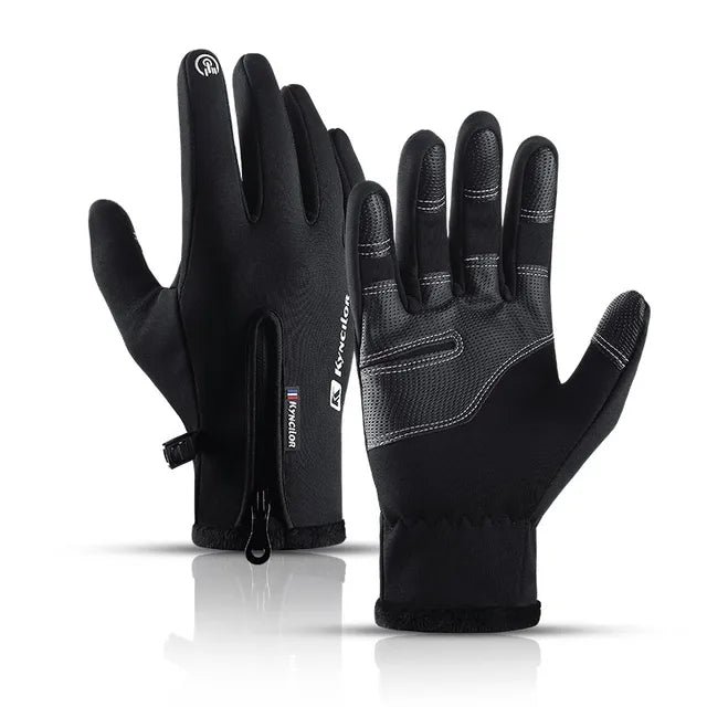 Unisex Touchscreen Winter Thermal Warm Gloves Cycling Bicycle Bike Ski Outdoor Camping Hiking Gloves Sports Full Finger Gloves