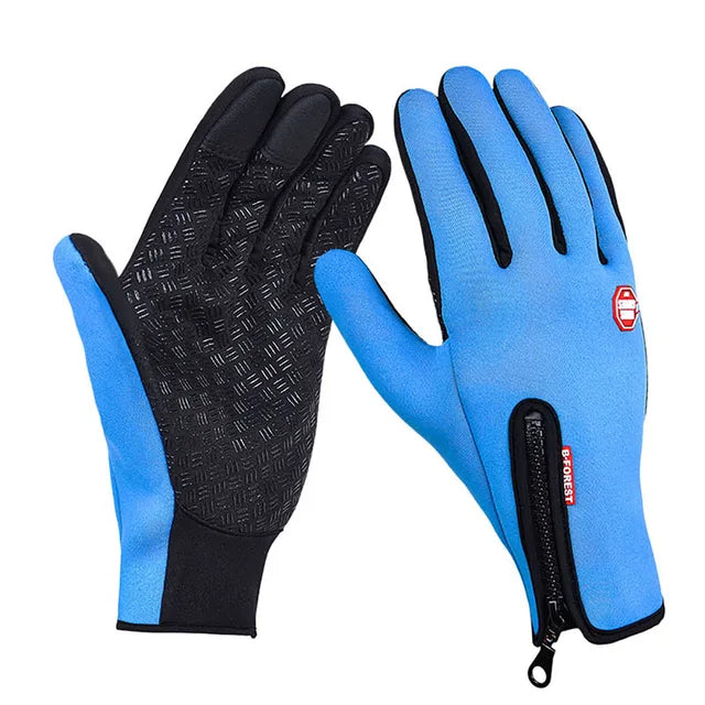 Unisex Touchscreen Winter Thermal Warm Gloves Cycling Bicycle Bike Ski Outdoor Camping Hiking Gloves Sports Full Finger Gloves