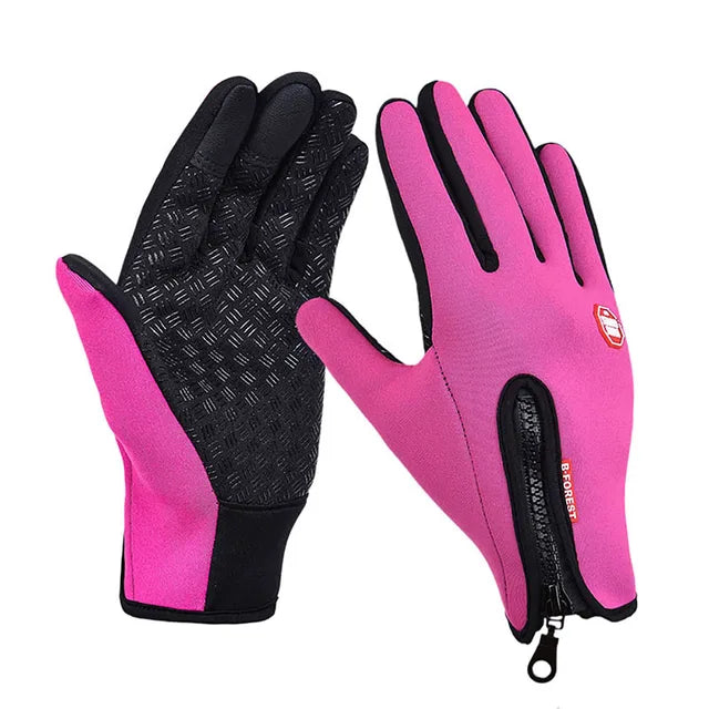 Unisex Touchscreen Winter Thermal Warm Gloves Cycling Bicycle Bike Ski Outdoor Camping Hiking Gloves Sports Full Finger Gloves