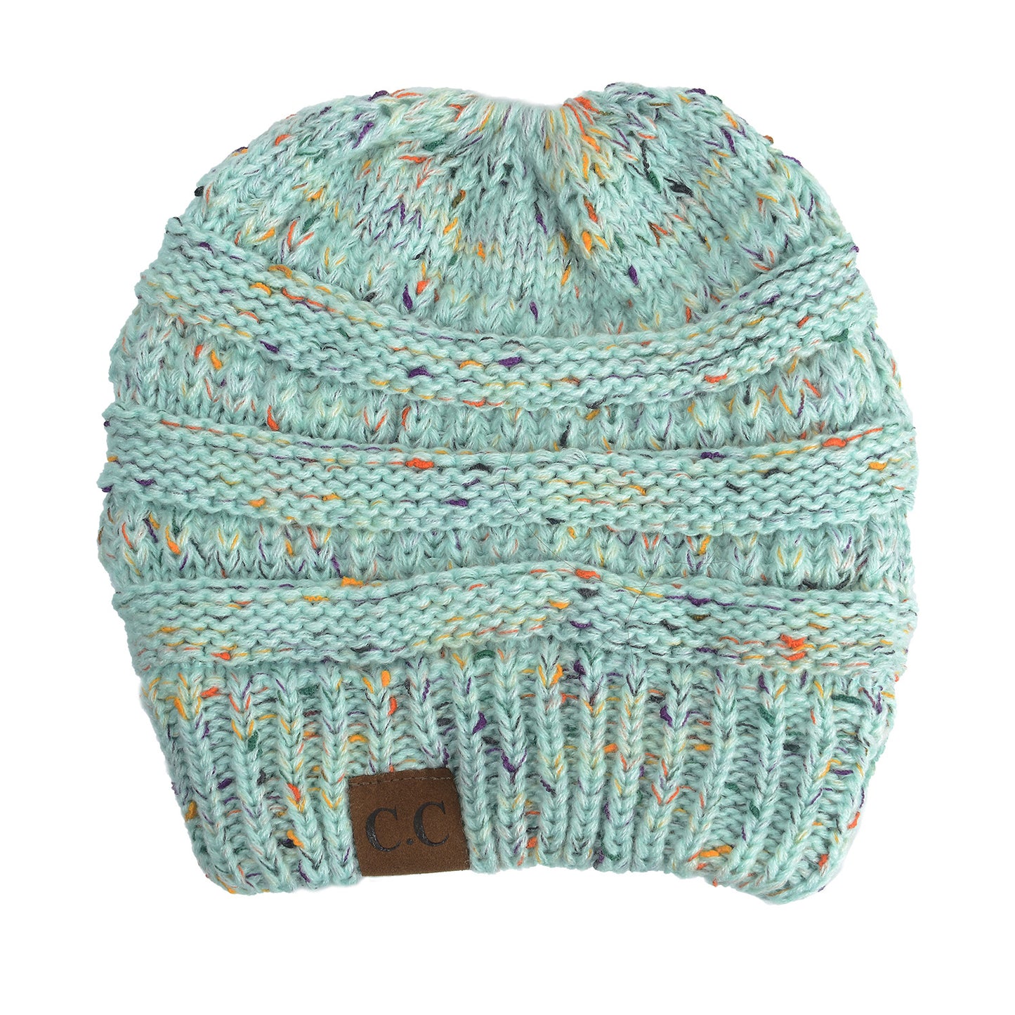 Europe And The United States New Knitted Ponytail Hat Wool Hood Outdoor Warmth