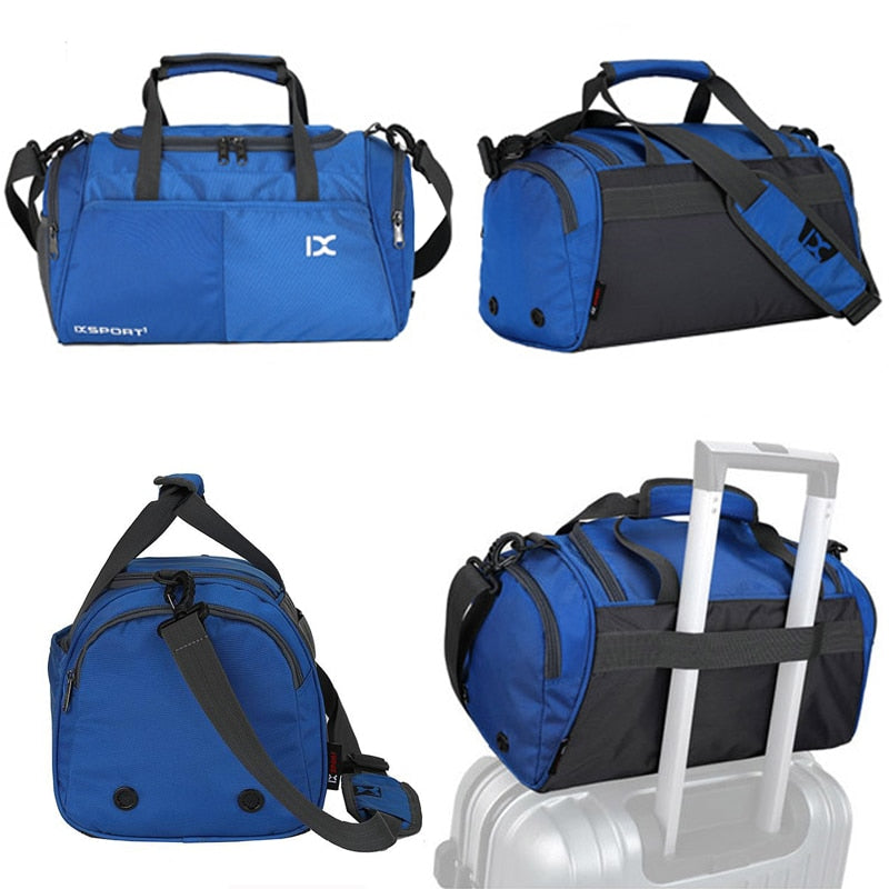 Scione Outdoor Nylon Sport Bag Large Capacity For Fitness Yoga Handbag  Travel Training Gym Shoulder Bag For Men Women