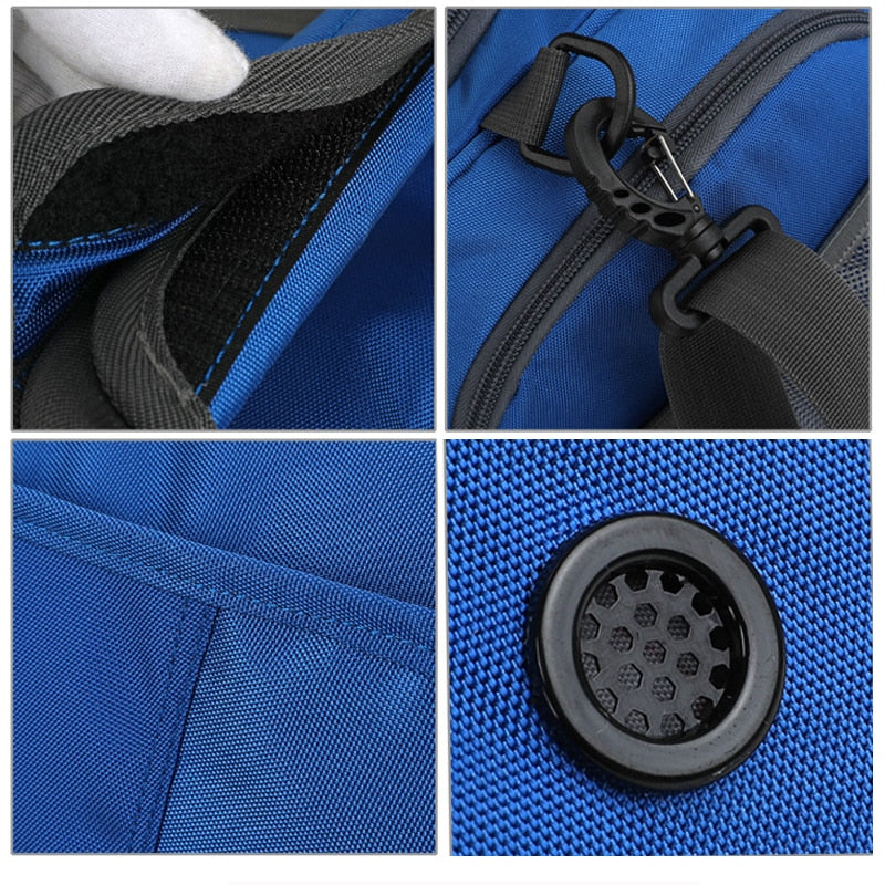 Scione Outdoor Nylon Sport Bag Large Capacity For Fitness Yoga Handbag  Travel Training Gym Shoulder Bag For Men Women