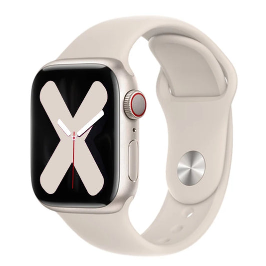 Silicone Strap For Apple Watch Band 45mm 44mm 49mm 41mm 40mm 42mm 38mm 44 45 mm bracelet iwatch Ultra series 7 se 3 4 5 6 8 band