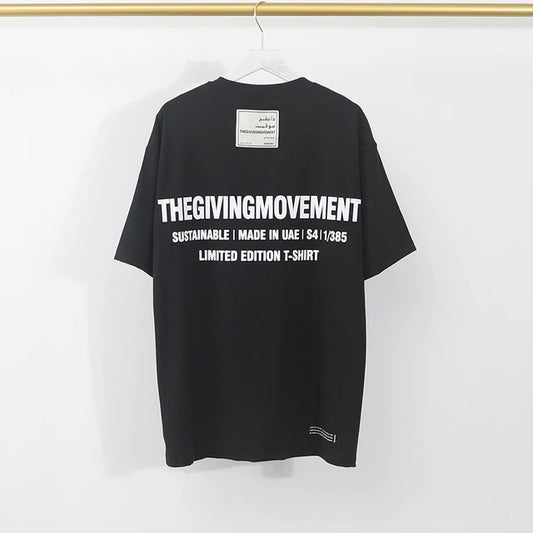 TGM Solid Sustainable Basic Tees Women Oversized + Legging Crew Neck Unisex Workout Tops Summer Clothes Loose Fit