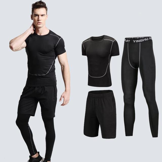 Men Compression Sportswear Suits