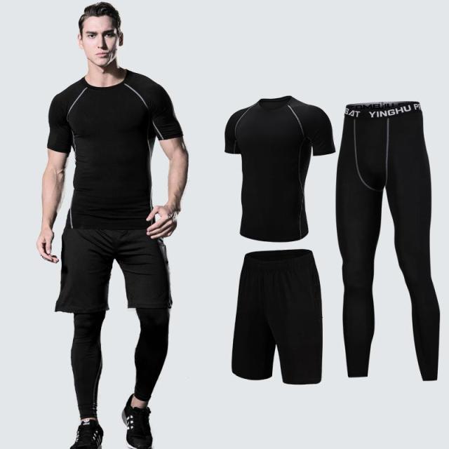 Men Compression Sportswear Suits