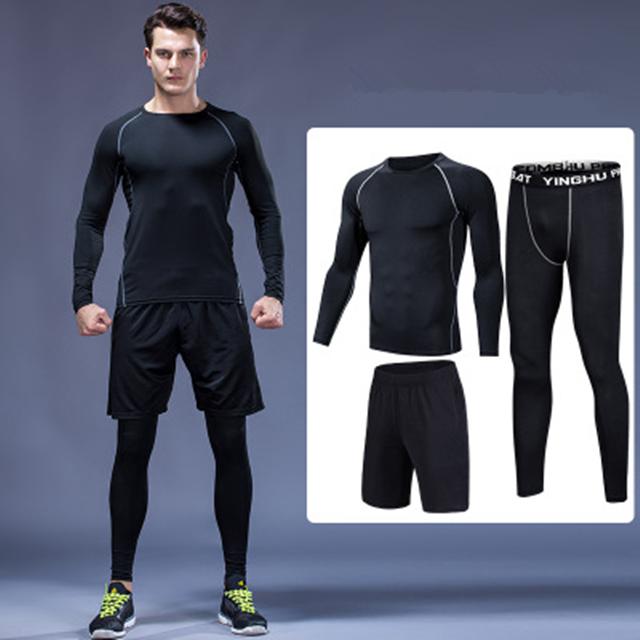 Men Compression Sportswear Suits