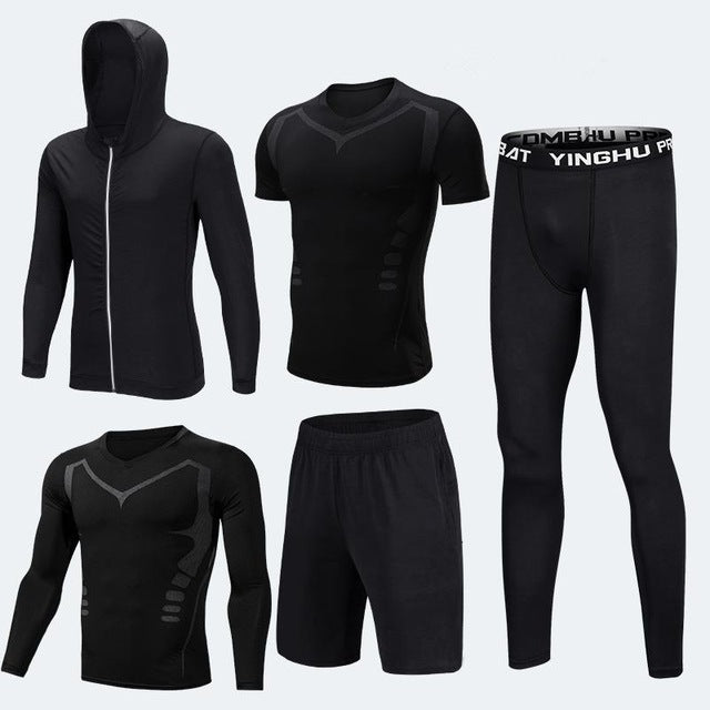 Men Compression Sportswear Suits
