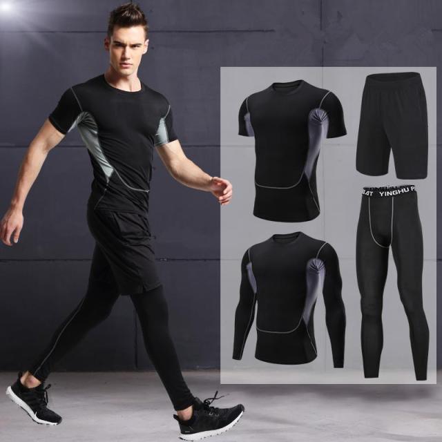 Men Compression Sportswear Suits