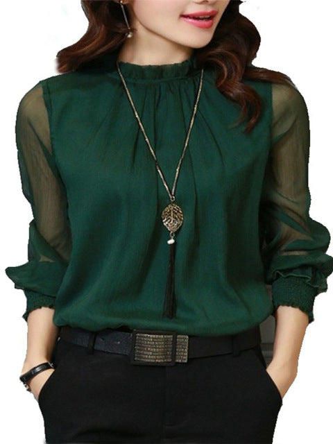Elegant Lady Casual Blouse