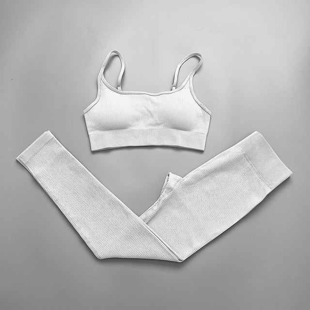 Crop Top Sports Suit