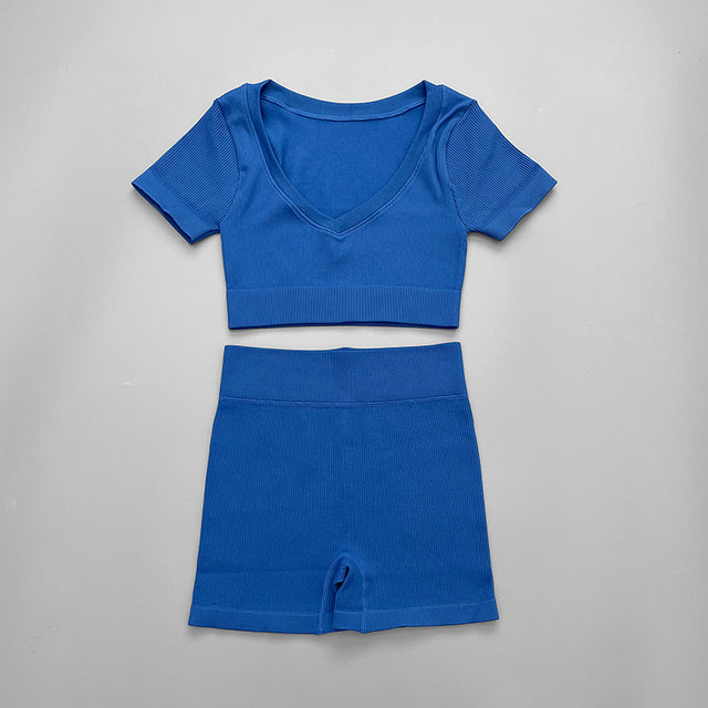 Crop Top Sports Suit