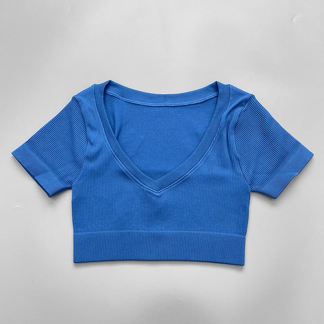 Crop Top Sports Suit