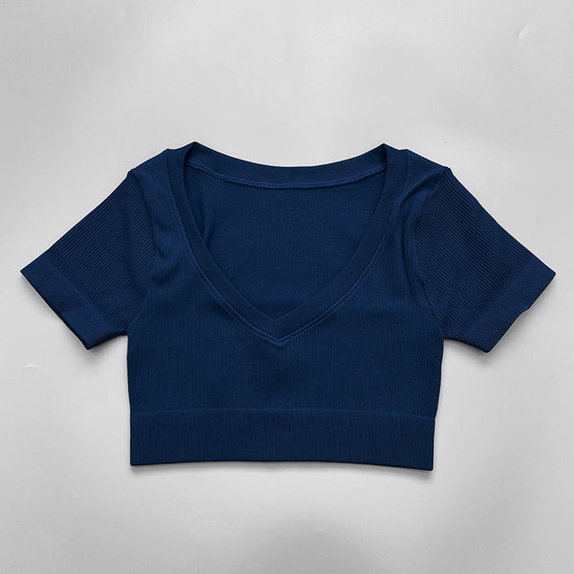 Crop Top Sports Suit